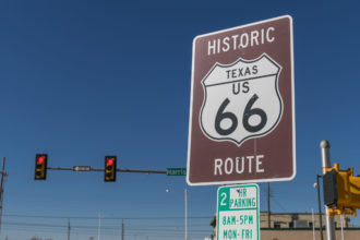 auf der Route 66: Texas